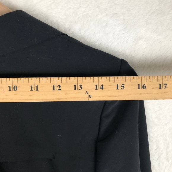 ATHLETA Cosmic Blazer Women's Sz 6 Black Seamless Lightweight Modern Career EUC - Picture 11 of 11